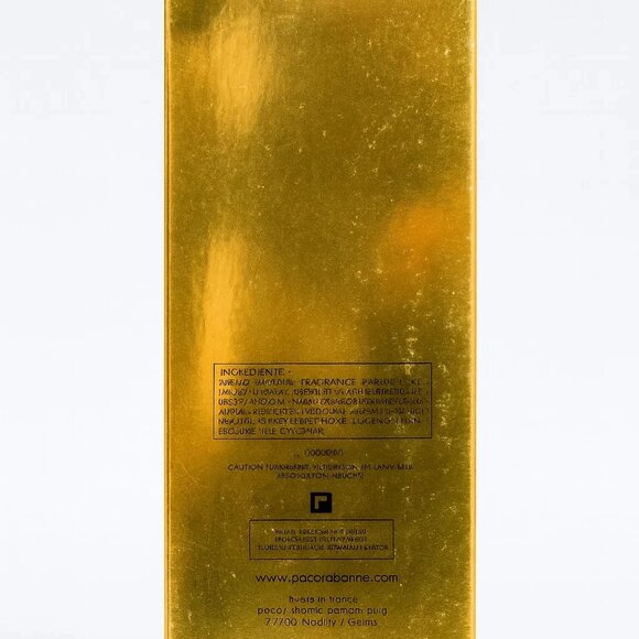 Paco Rabanne 1 Million EDT Spray 3.4 oz 100 ml Men's Cologne New in Box - Picture 3 of 3